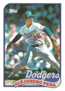 1989 Topps Alejandro Pena #57 card image