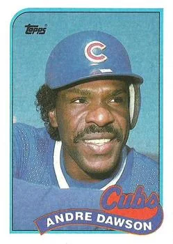 1989 Topps Andre Dawson #10 card image