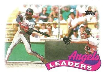 1989 Topps Angels Leaders #51 card image