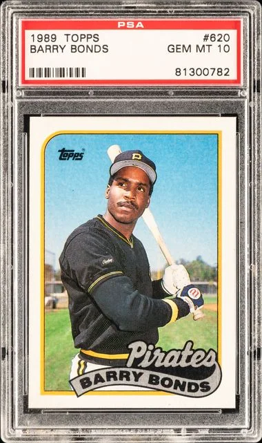 1989 Topps Barry Bonds #620 card image