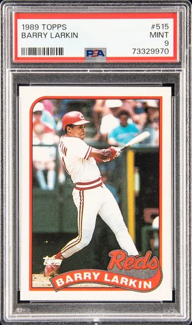 1989 Topps Barry Larkin #515 card image