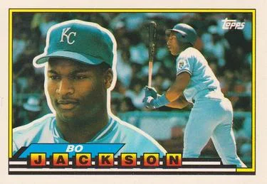 1989 Topps Big Bo Jackson #238 card image