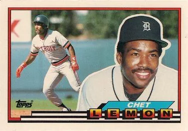 1989 Topps Big Chet Lemon #202 card image