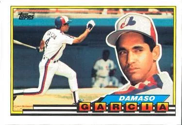 1989 Topps Big Damaso Garcia #275 card image
