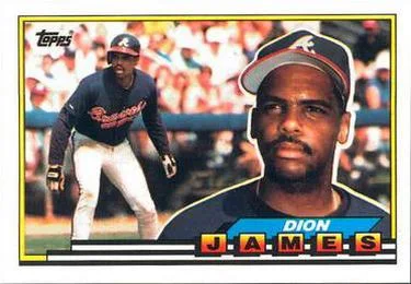 1989 Topps Big Dion James #223 card image