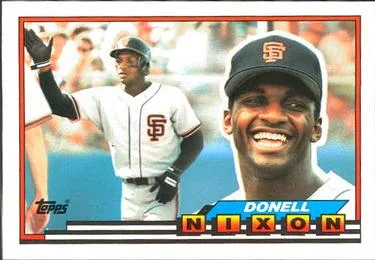 1989 Topps Big Donell Nixon #214 card image