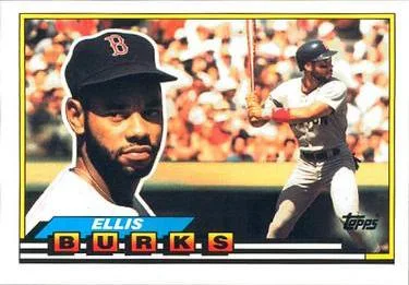 1989 Topps Big Ellis Burks #259 card image