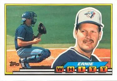 1989 Topps Big Ernie Whitt #224 card image
