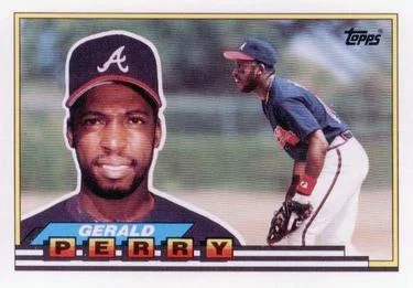1989 Topps Big Gerald Perry #279 card image