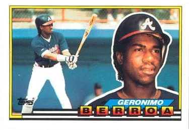 1989 Topps Big Geronimo Berroa #297 card image