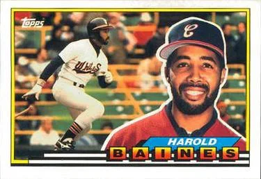 1989 Topps Big Harold Baines #266 card image