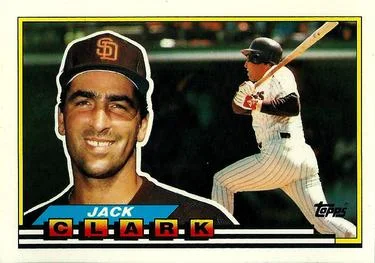 1989 Topps Big Jack Clark #240 card image