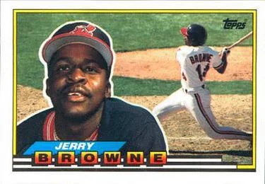 1989 Topps Big Jerry Browne #236 card image