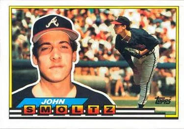 1989 Topps Big John Smoltz #260 card image