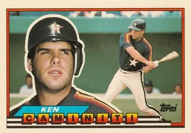 1989 Topps Big Ken Caminiti #210 card image