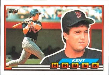 1989 Topps Big Kent Hrbek #209 card image