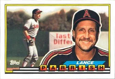 1989 Topps Big Lance Parrish #250 card image