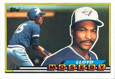 1989 Topps Big Lloyd Moseby #262 card image