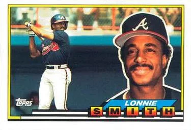 1989 Topps Big Lonnie Smith #242 card image