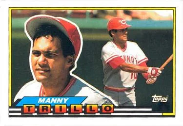 1989 Topps Big Manny Trillo #295 card image