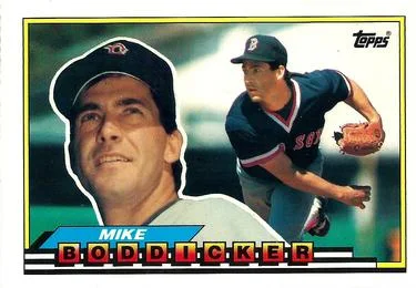 1989 Topps Big Mike Boddicker #296 card image