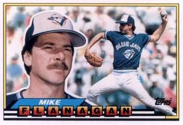 1989 Topps Big Mike Flanagan #243 card image