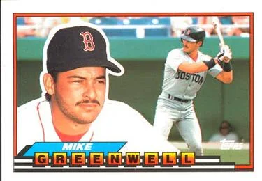 1989 Topps Big Mike Greenwell #211 card image