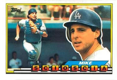 1989 Topps Big Mike Scioscia #281 card image