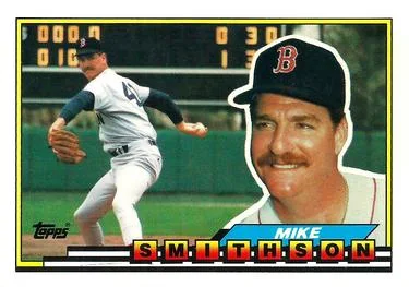 1989 Topps Big Mike Smithson #222 card image