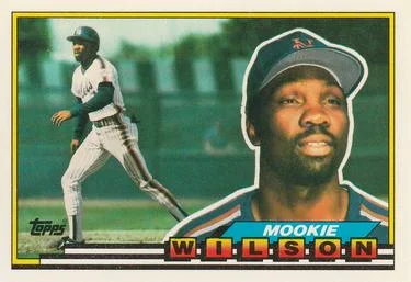 1989 Topps Big Mookie Wilson #231 card image