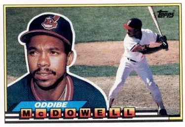 1989 Topps Big Oddibe McDowell #245 card image