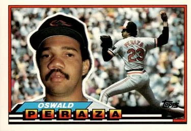 1989 Topps Big Oswald Peraza #219 card image