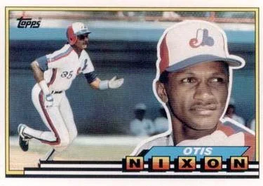 1989 Topps Big Otis Nixon #234 card image