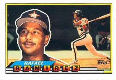1989 Topps Big Rafael Ramirez #268 card image