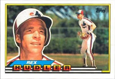 1989 Topps Big Rex Hudler #248 card image