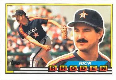 1989 Topps Big Rick Rhoden #237 card image