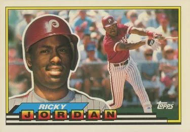 1989 Topps Big Ricky Jordan #246 card image