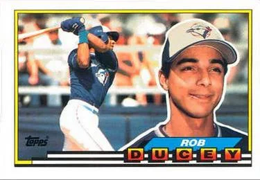 1989 Topps Big Rob Ducey #280 card image