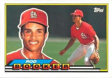 1989 Topps Big Rod Booker #256 card image