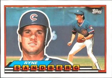 1989 Topps Big Ryne Sandberg #212 card image