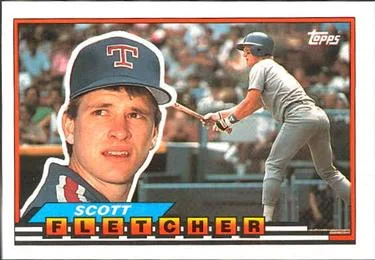 1989 Topps Big Scott Fletcher #205 card image