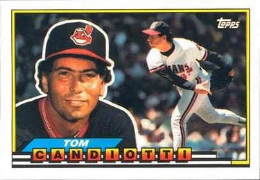 1989 Topps Big Tom Candiotti #267 card image
