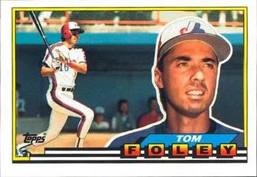 1989 Topps Big Tom Foley #261 card image