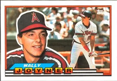 1989 Topps Big Wally Joyner #201 card image