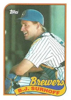 1989 Topps B.J. Surhoff #33 card image