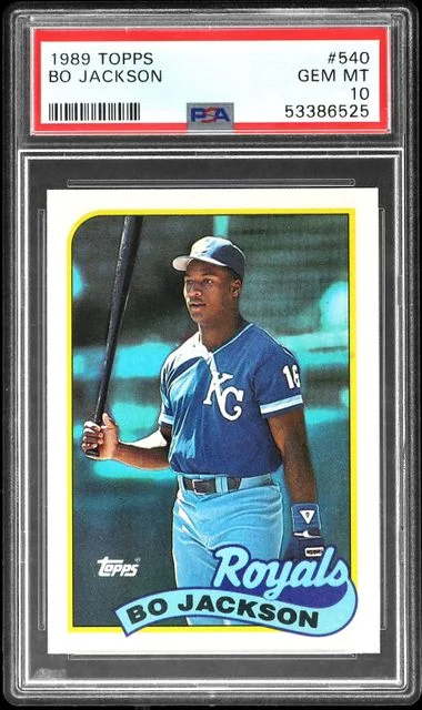 1989 Topps Bo Jackson #540 card image
