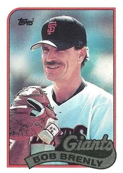 1989 Topps Bob Brenly #52 card image