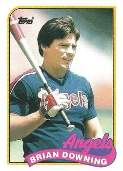 1989 Topps Brian Downing #17 card image