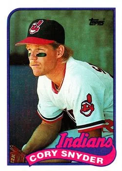 1989 Topps Cory Snyder #80 card image