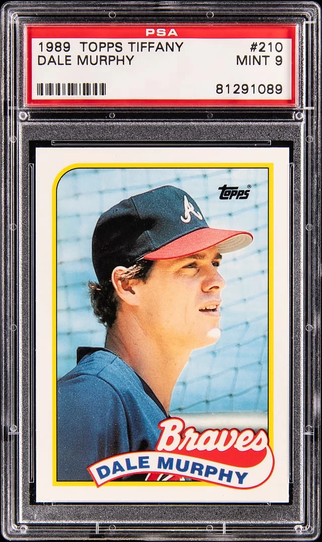 1989 Topps Dale Murphy #210 card image